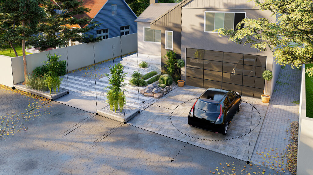 Minimal Front Yard